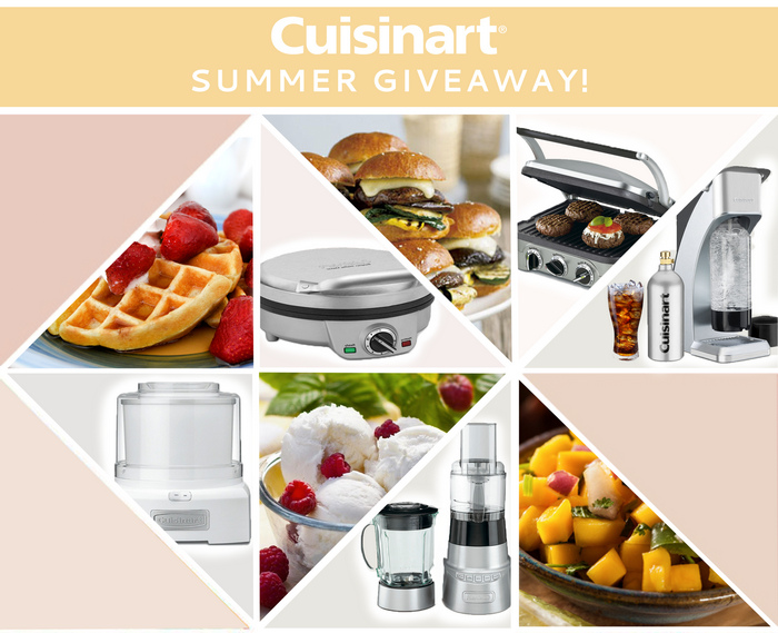 Enter the Cuisinart Summer Giveaway via the BridalPulse App