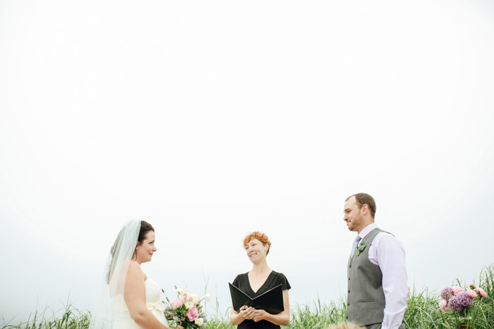 Oregon beach ceremony