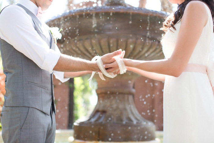 hand tying ceremony