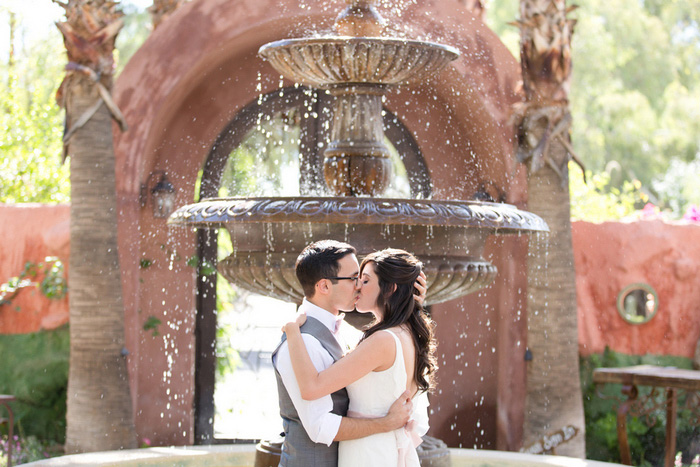 Hidden garden elopement