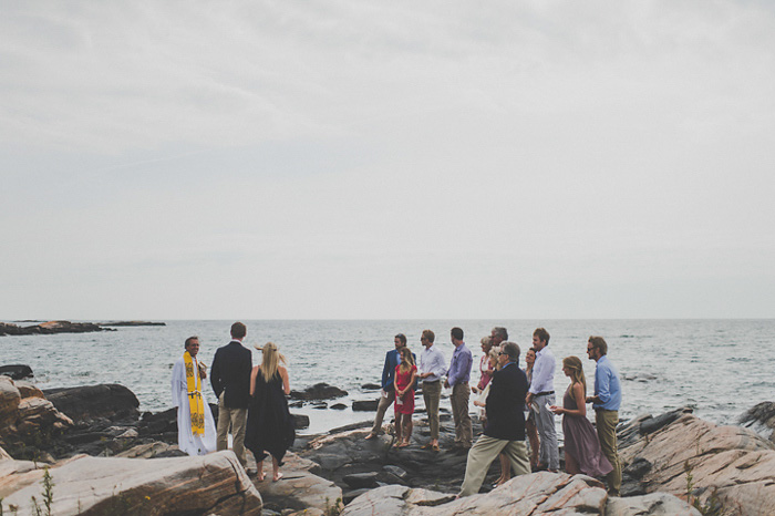 wedding ceremony by the lake