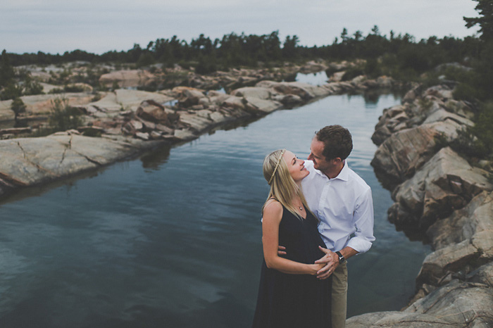 bride and groom portrait