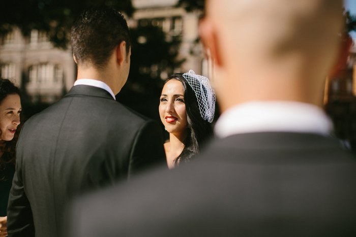 Paris elopement ceremony