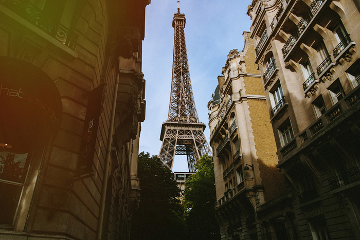 Đám cưới ở Paris hoa lệ