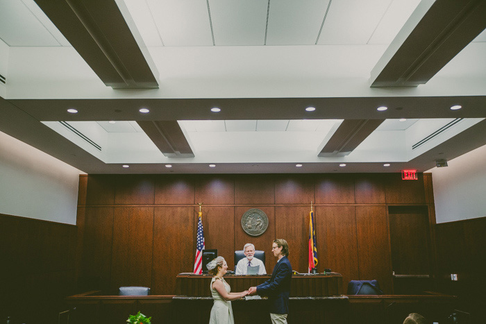 Raleigh courthouse wedding