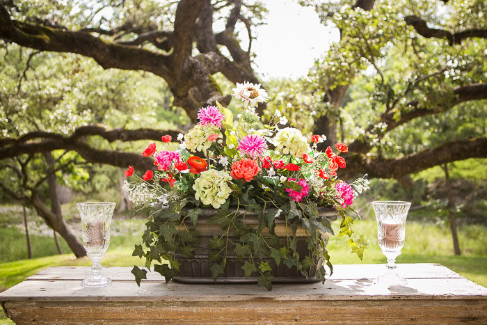 wedding altar flowers