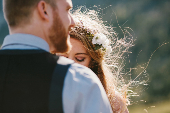 outdoor mountain elopement