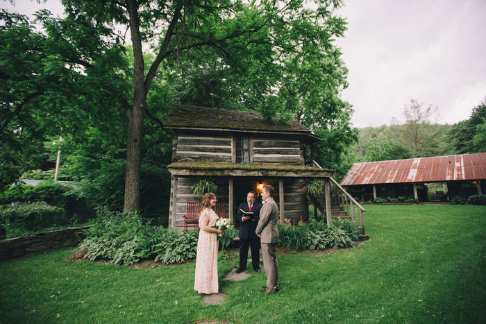 farm elopement ceremony