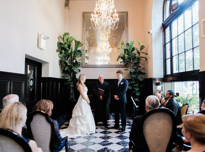 Culver Hotel wedding ceremony