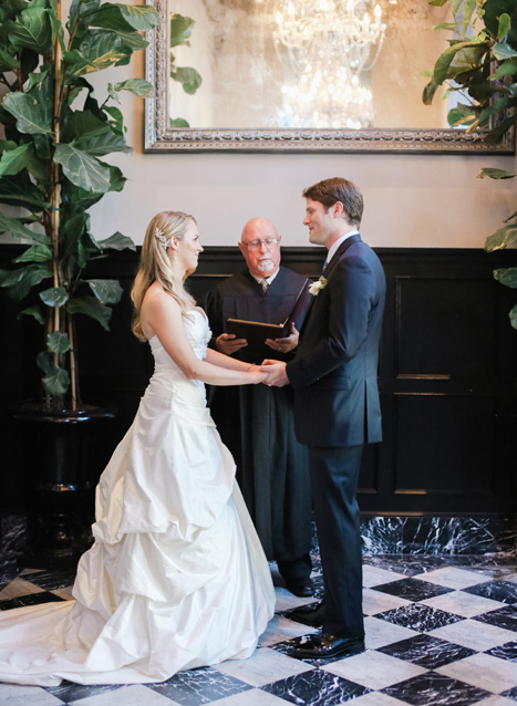 Culver Hotel wedding ceremony