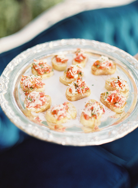 wedding canapes