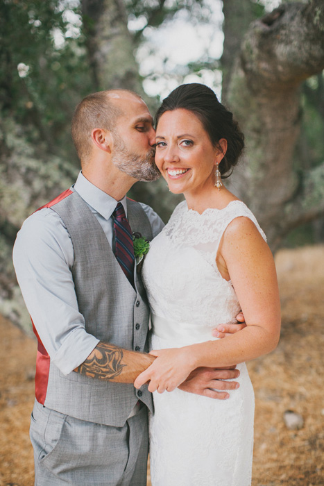 bride and groom portrait