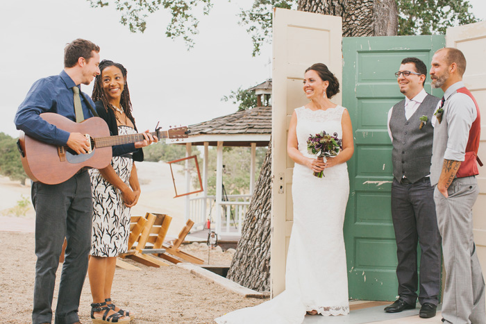 live music at wedding ceremony