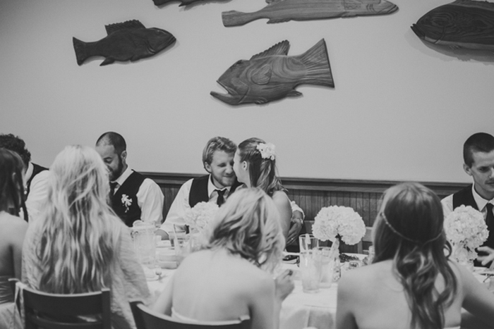 restaurant wedding reception