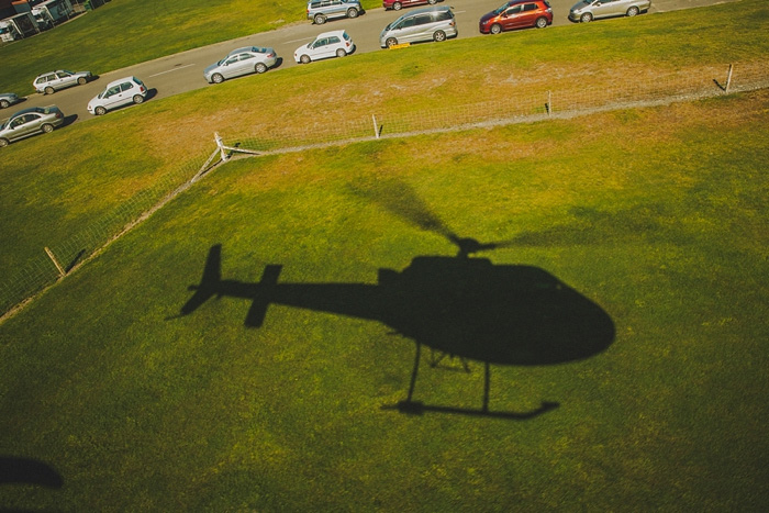 helicopter shadow