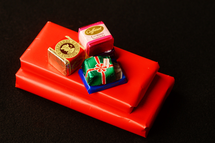 candy sleigh favors