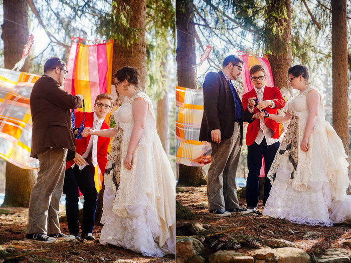 hand tying ceremony