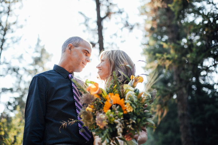 bride and groom portrait