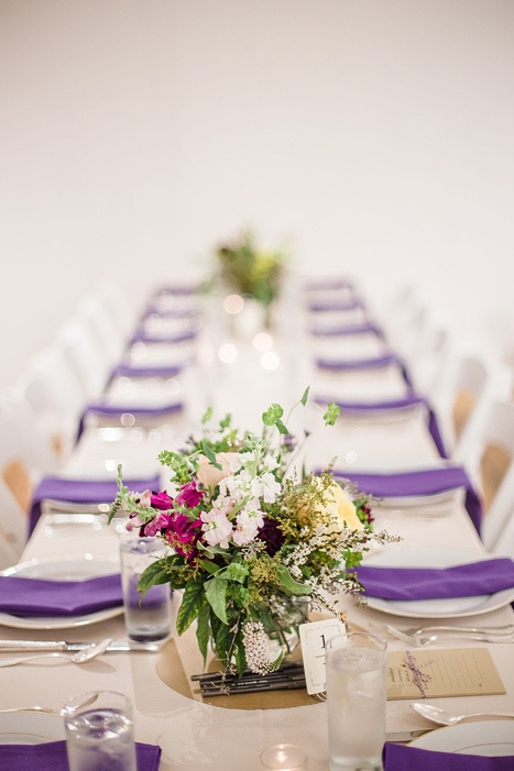 wedding table setting