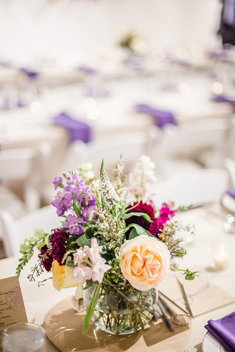 floral wedding centerpiece