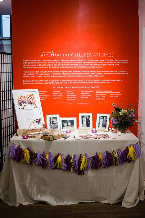 guest book table