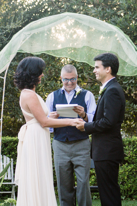 outdoor wedding ceremony