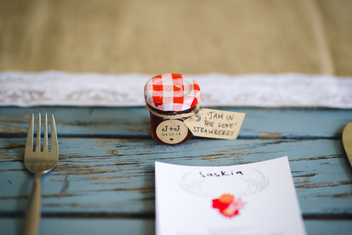 jam wedding favor