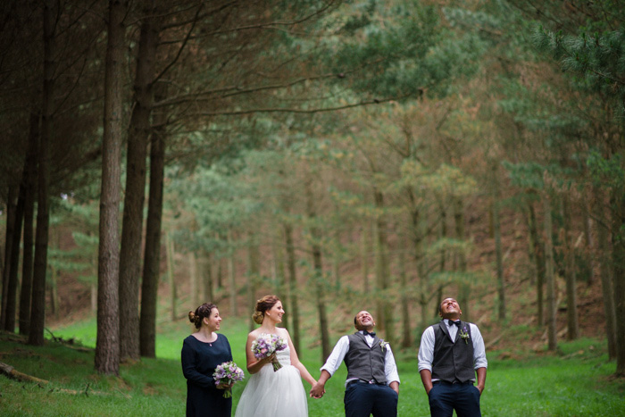 bridal party portrait