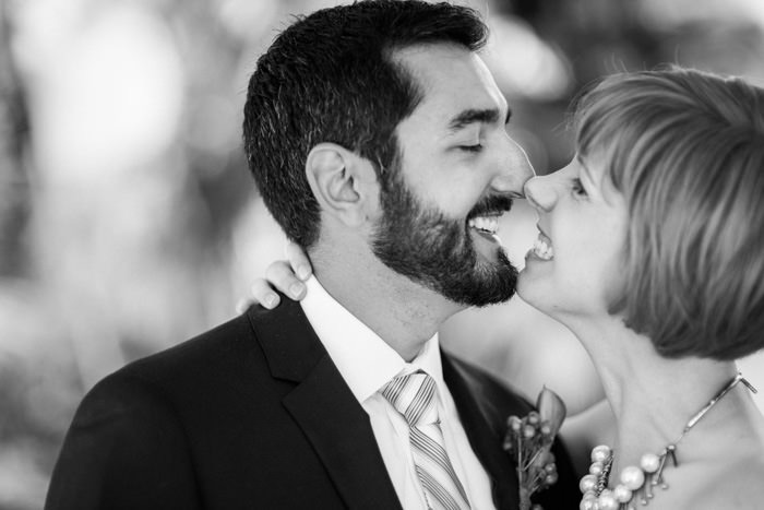 bride and groom portrait