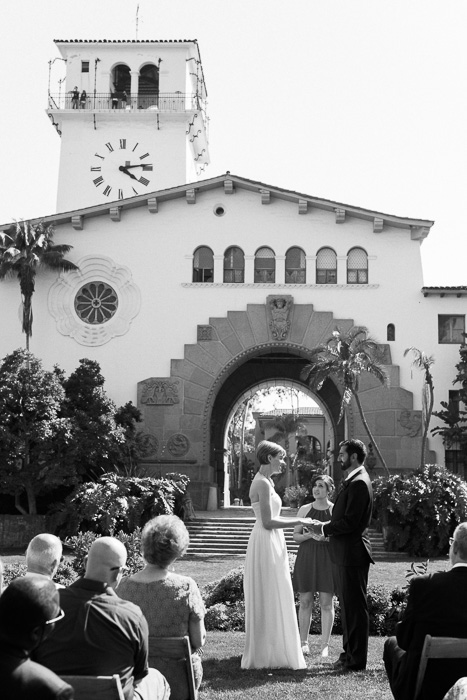 garden wedding ceremony