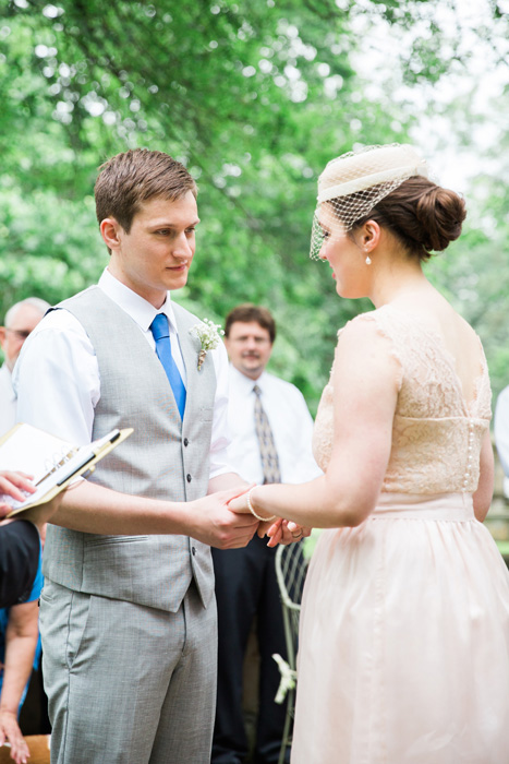 outdoor wedding ceremony