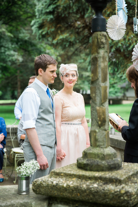 outdoor wedding ceremony