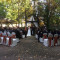 Outdoor wedding ceremony at the Idlewyld Inn - London Ontario thumbnail