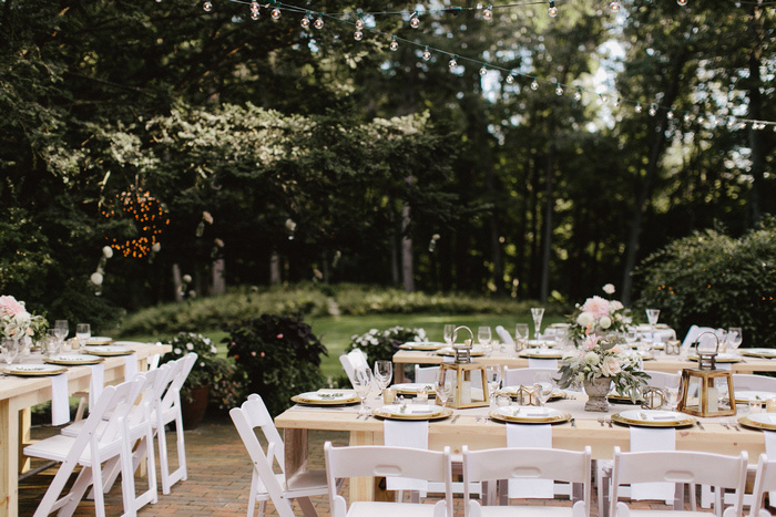 Kelsey And Ryer S Backyard Farm To Table Michigan Wedding