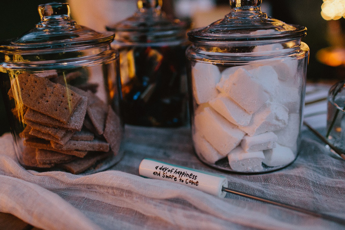 s'mores station