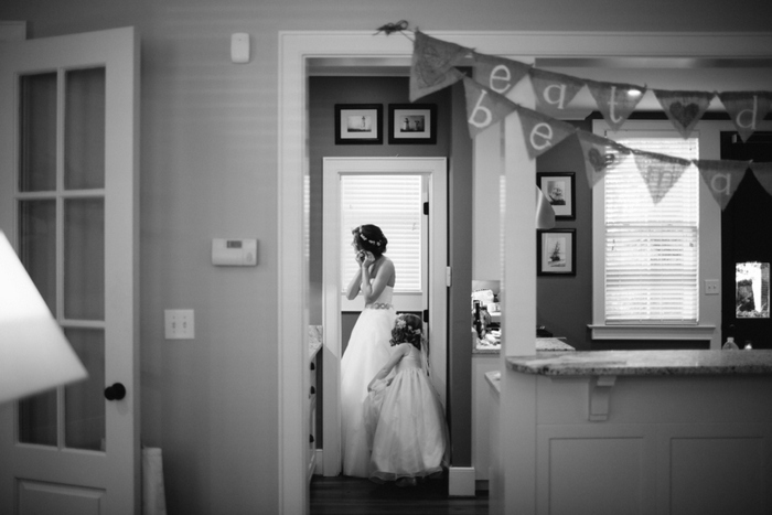 bride getting ready
