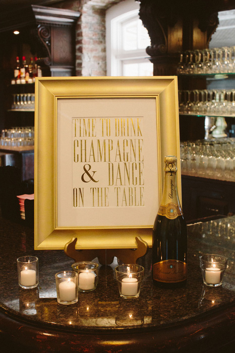 wedding sign