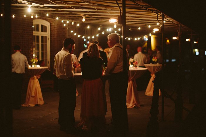 guests at wedding reception