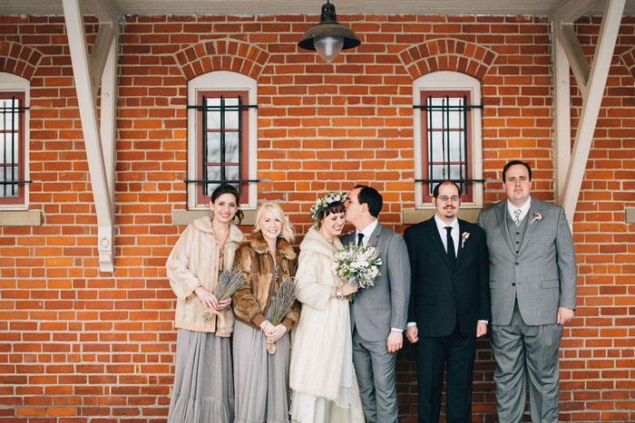 bridal party portrait