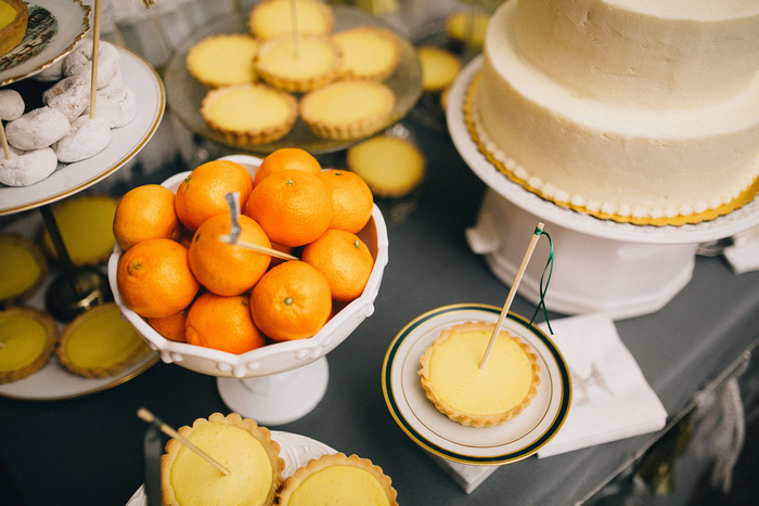 wedding lemon tarts