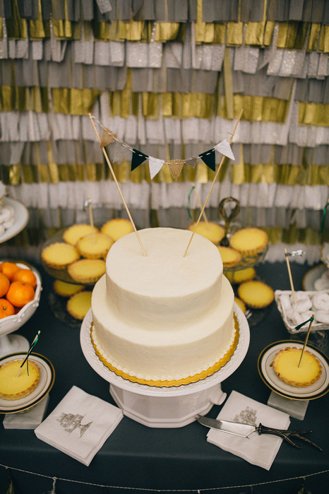 wedding dessert table