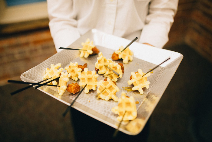 chicken and waffles appetizers