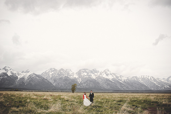 wyoming lodge wedding