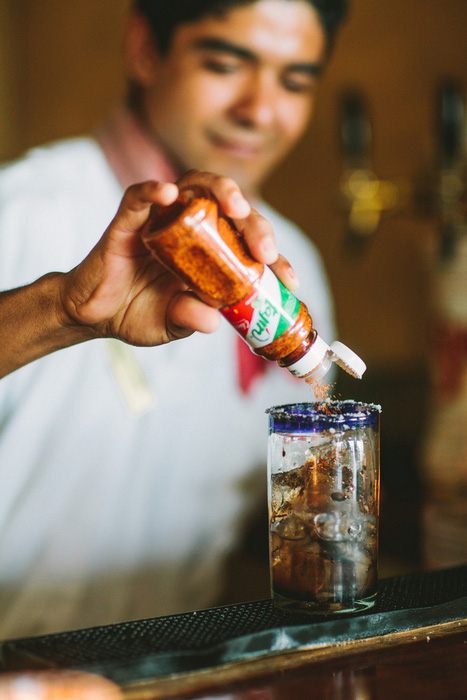 cocktail making