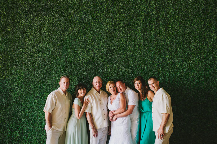 bridal party portrait