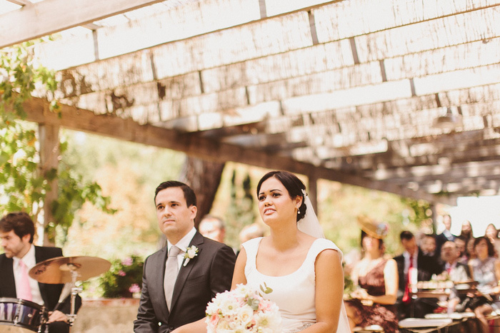 outdoor wedding ceremony