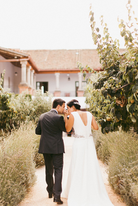 bride and groom leaving ceremony