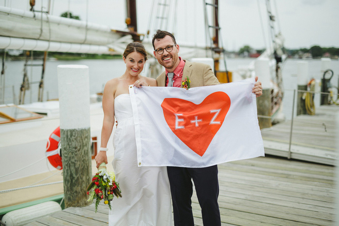 wedding flag