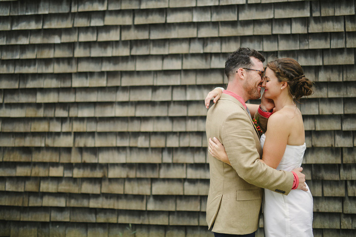 bride and groom portrait in Mystic