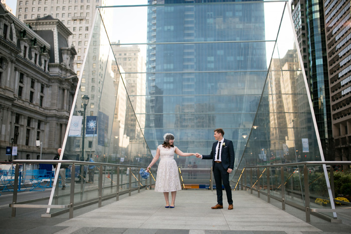 bride and groom portrait